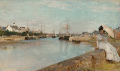 Havnen i Lorient av Berthe Morisot