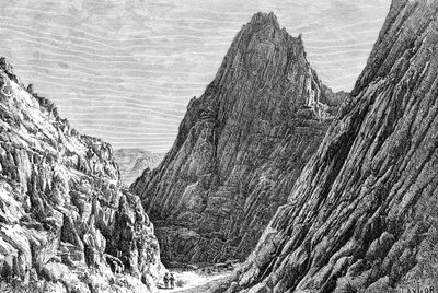 Lataband-passet, Afghanistan, 1895. av Auguste Bertrand