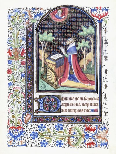 David i bønn, ca. 1460 av Besancon School