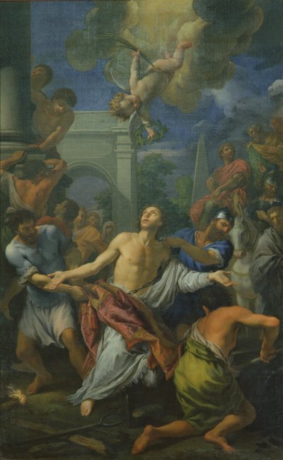 Møtet mellom St. Anthony og St. Paul av Bicci di Lorenzo