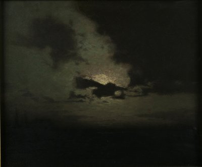 Den skjulte månen, ca. 1907 av Lowell Birge Harrison