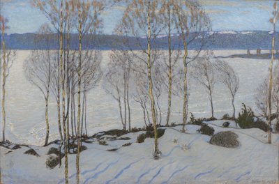 Vårens tilnærming, 1903 av Bjorn Ahlgrenson