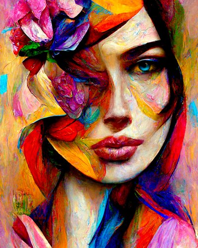 The Flowers of Evil, ca. 2022 (Digital Art) av Blake Munch