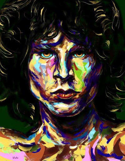 Mr Mojo Risin, ca. 2022 (Digital kunst) av Blake Munch