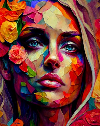 Strength Within, ca. 2023 (Digital Art) av Blake Munch