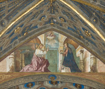 Sopran, Boccaccio Boccaccino, bebudelse 1506-07 av Boccaccio Boccaccino