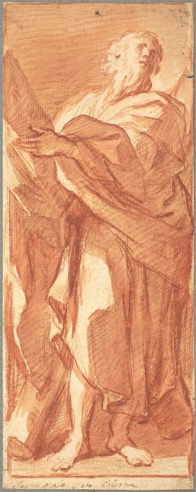 Saint Andrew av Bolognese 17th Century