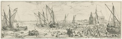 Mislykket angrep på Kallo festning, 1638 av Bonaventura Peeters (I)