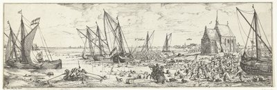 Mislykket angrep på Fort Kallo, 1638 av Bonaventura Peeters (I)