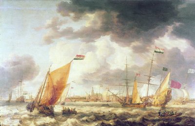 Turbulent hav av Bonaventura Peeters