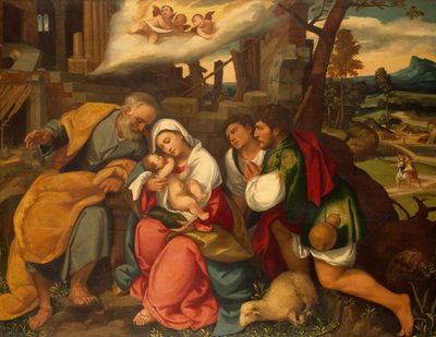 Hyrdenes tilbedelse, 1540. av Bonifacio de