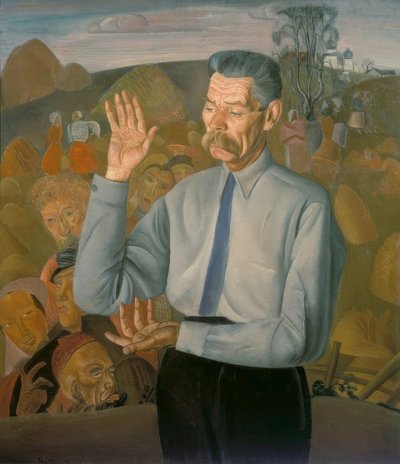 Maksim Gorkij av Boris D. Grigorjew