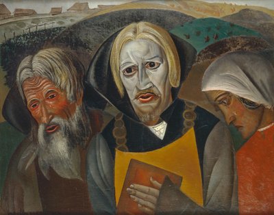 Vasily Kachalov som tsar Fjodor Ioannovich, 1923 av Boris Dmitrievich Grigoriev