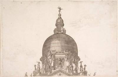 Prosesjon til Santa Maria della Salute 1631 av Boschini