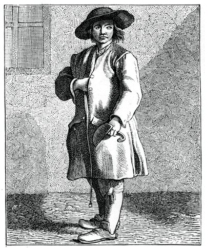 En skorsteinsfeier, 1737-1742. av Bouchardon
