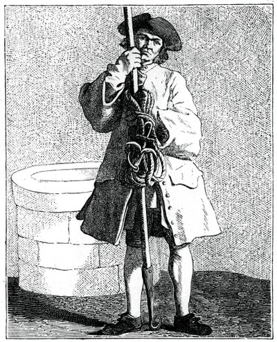 En brønnrenser, 1737-1742. av Bouchardon