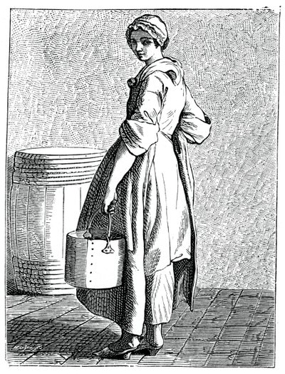 Grønne valnøtter, 1737-1742. av Bouchardon