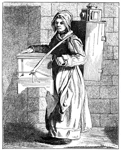 Orgelspilleren, 1737-1742. av Bouchardon