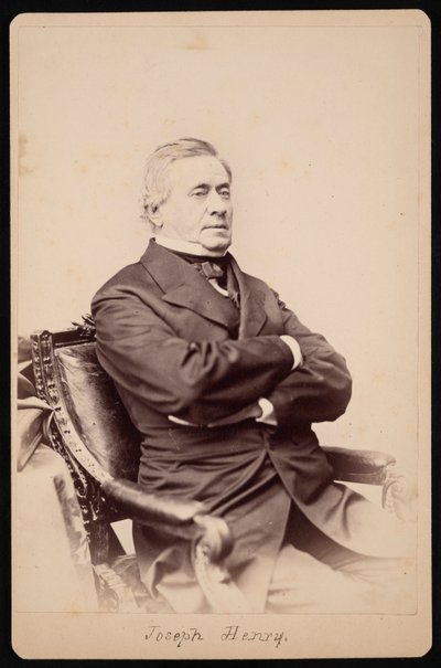 Portrett av Joseph Henry 1797-1878, mellom 1868 og 1878. av Brady
