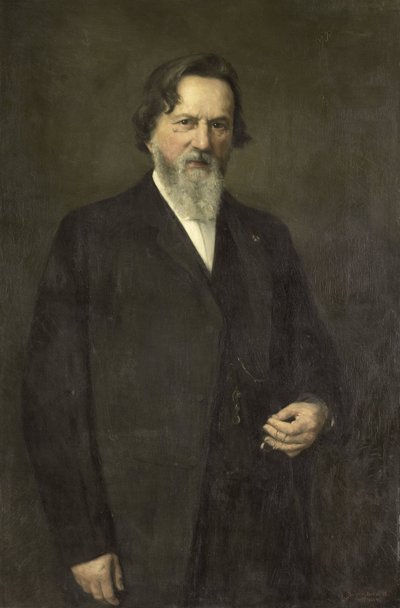 Professor Franciscus Donders (1818-1889), fysiolog og oftalmolog av Bramine Hubrecht