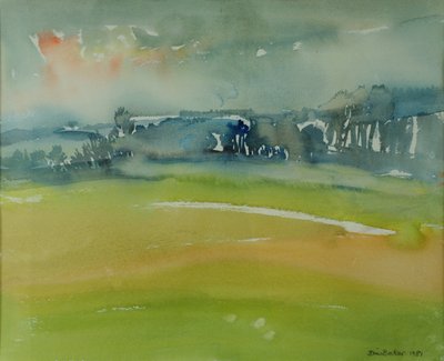 Misty Morning, 1981 (wc på papir) av Brenda Brin Booker