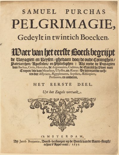 Tittelside av British 17th Century