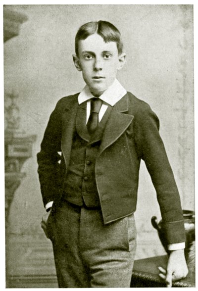 Aubrey Beardsley, i en alder av 13 år av British Photographer