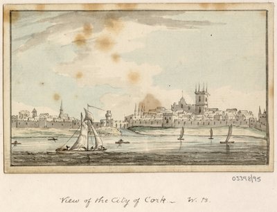 En serie skisser, utsikter i Storbritannia, kontinentet og Amerika 1772-1778 (akvarell) av British School