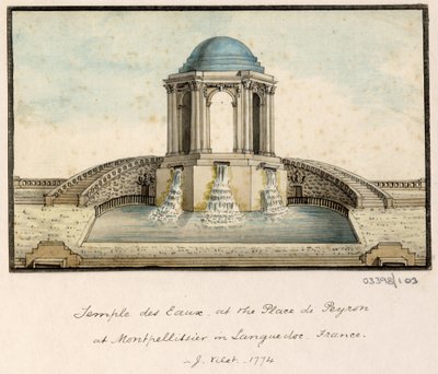 En serie skisser, utsikter i Storbritannia, kontinentet og Amerika 1772-1778 (akvarell) av British School