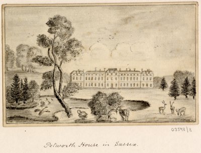 En serie skisser, utsikter i Storbritannia, kontinentet og Amerika 1772-1778 (tegning) av British School