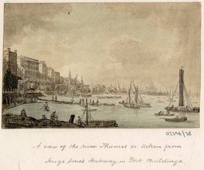 En serie skisser, utsikter i Storbritannia, kontinentet og Amerika 1772-1778 (akvarell) av British School