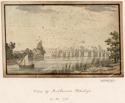 En serie skisser, utsikter i Storbritannia, kontinentet og Amerika 1772-1778 (akvarell) av British School