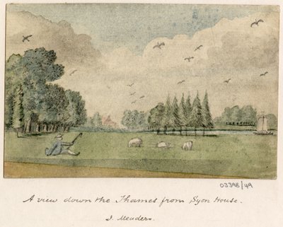 En serie skisser, utsikter i Storbritannia, kontinentet og Amerika 1772-1778 (akvarell) av British School