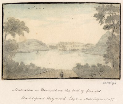 En serie skisser, utsikter i Storbritannia, kontinentet og Amerika 1772-1778 (akvarell) av British School