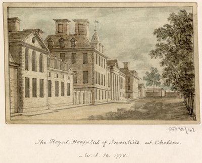 En serie skisser, utsikter i Storbritannia, kontinentet og Amerika 1772-1778 (akvarell) av British School
