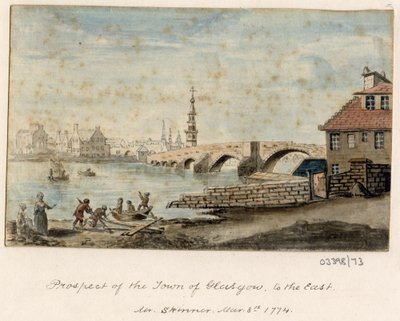 En serie skisser, utsikter i Storbritannia, kontinentet og Amerika 1772-1778 (akvarell) av British School