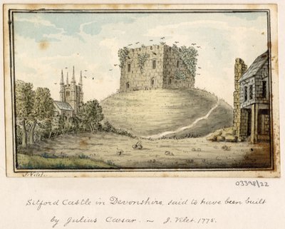 En serie skisser, utsikter i Storbritannia, kontinentet og Amerika 1772-1778 (akvarell) av British School