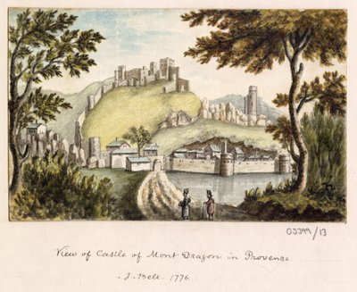 En serie skisser, utsikter i Storbritannia, kontinentet og Amerika 1772-1778 (akvarell) av British School