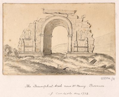 En serie skisser, utsikter i Storbritannia, kontinentet og Amerika 1772-1778 (skisse) av British School
