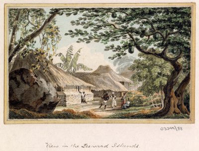 En serie skisser, utsikter i Storbritannia, kontinentet og Amerika 1772-1778 (akvarell) av British School