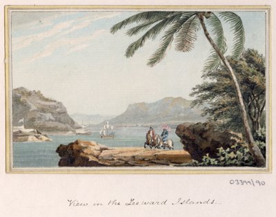En serie skisser, utsikter i Storbritannia, kontinentet og Amerika 1772-1778 (akvarell) av British School