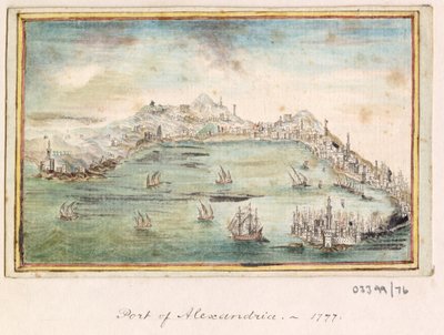 En serie skisser, utsikter i Storbritannia, kontinentet og Amerika 1772-1778 (akvarell) av British School
