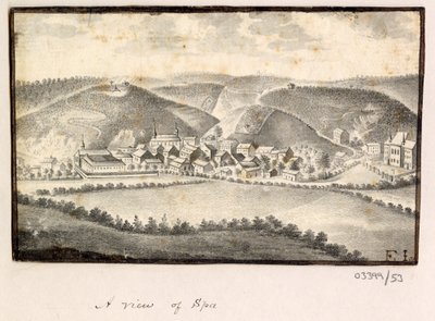 En serie skisser, utsikter i Storbritannia, kontinentet og Amerika 1772-1778 (akvarell) av British School