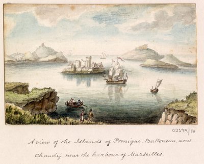 En serie skisser, utsikter i Storbritannia, kontinentet og Amerika 1772-1778 (akvarell) av British School
