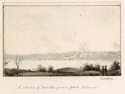 En serie skisser, utsikter i Storbritannia, kontinentet og Amerika 1772-1778 (akvarell) av British School