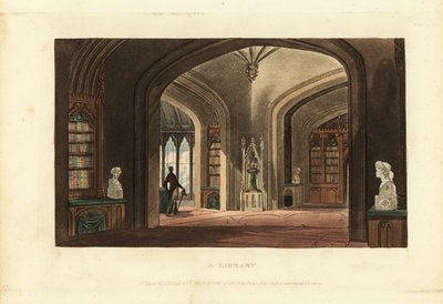 Design for a Gothic-style library, Regency Era   1401898   no       norwegian Successfully Translated  Original: The Fortune Teller, 18th century. Translat: The Fortune Teller, 18th century. 1177189 no norwegian Successfully Translated Original: The sphinx av British School