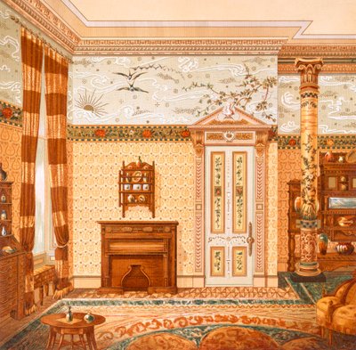 Design for et estetisk interiør, fra 