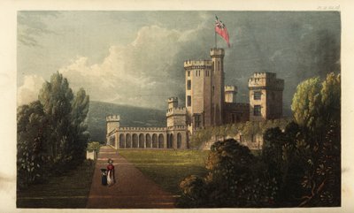 East Cowes Castle, Isle of Wight, setet til arkitekten John Na av British School