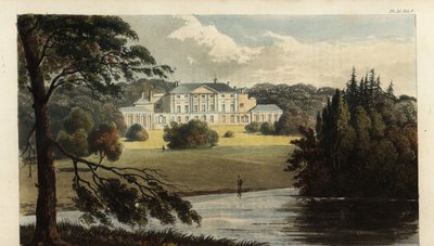 Enmore Castle, Somerset, setet til den tredje jarlen av Egmont av British School