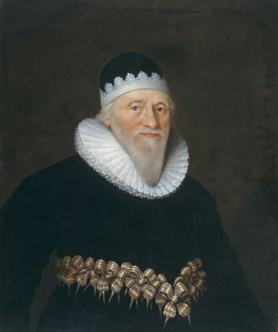 Sir Roger Mostyn (olje på lerret) av British School